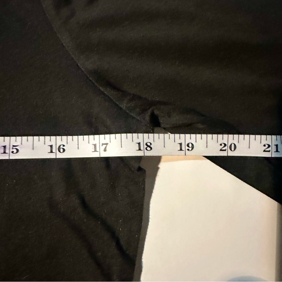 Women Classic Black Long Sleeve Crop Top Size XL-12 - Picture 3 of 4